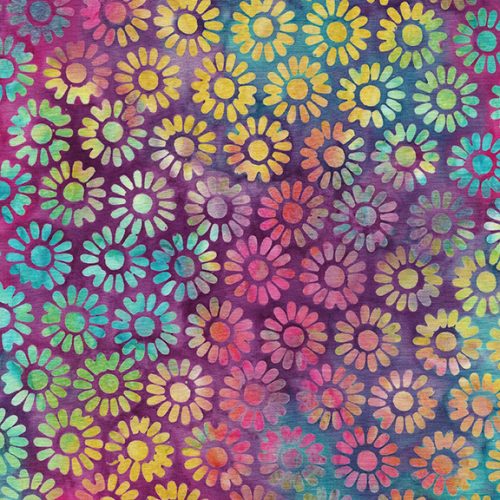 Island Batiks Petals Medium Daisy Multi 112431850