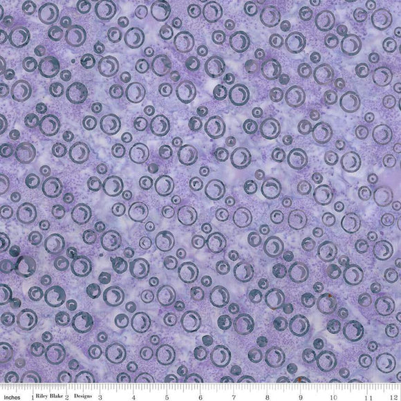 Riley Blake Radiant Flourish Batik Lavender Blue 23384-172