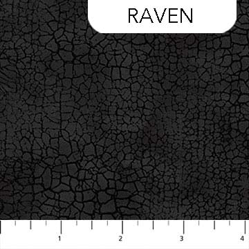 Northcott Crackle Raven 9045-99
