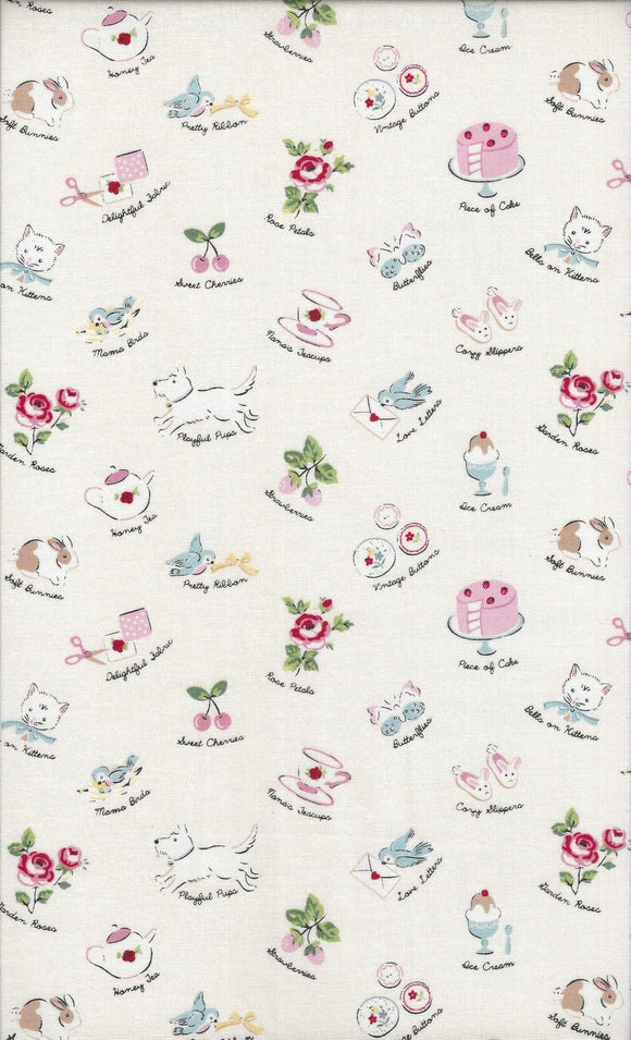 Poppie Cotton My Favorite Things FT-23700-natural