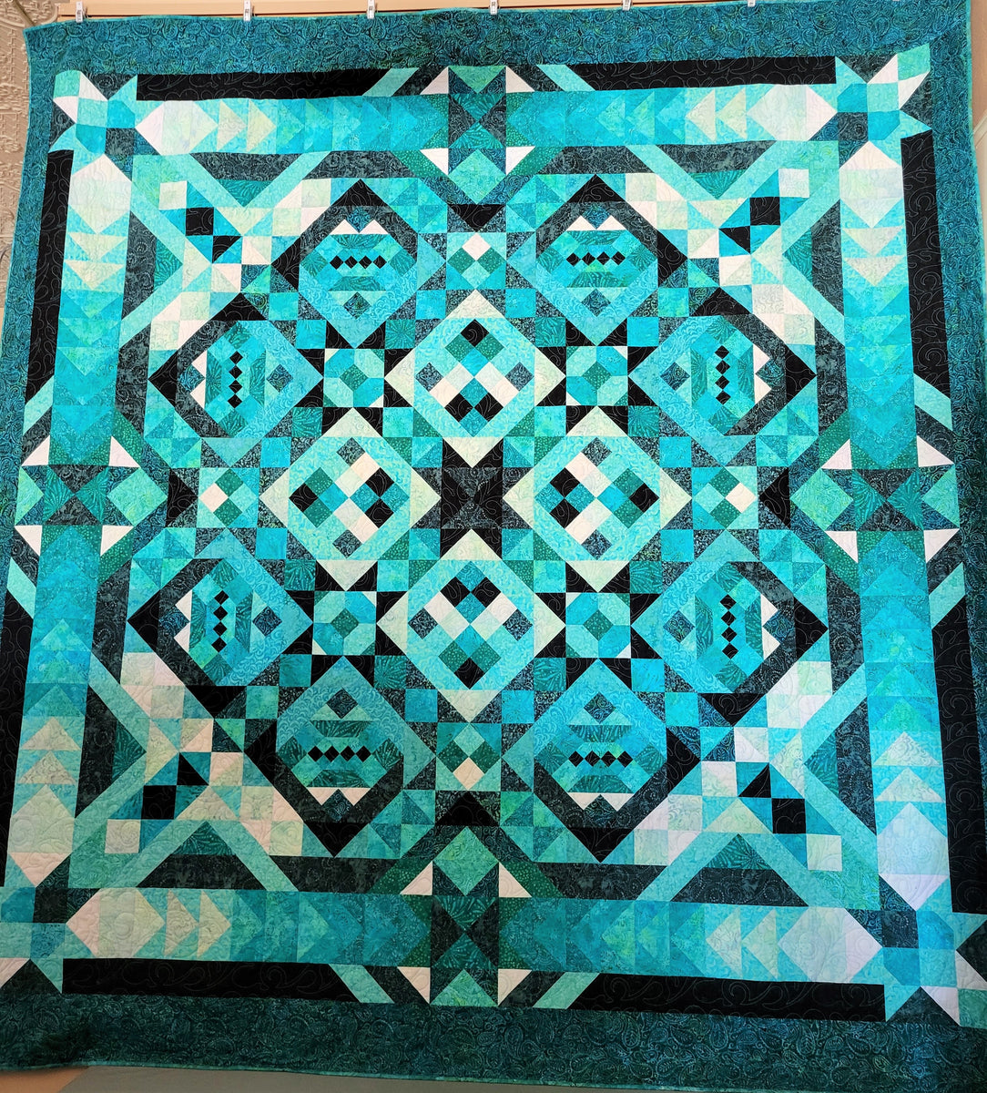 Teal-ing Good Block of the Month Kit – River City Quilts